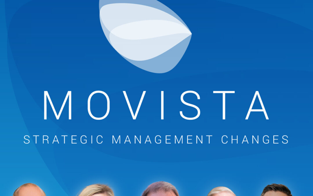 MOVISTA MAKES STRATEGIC MANAGEMENT CHANGES, CONTINUES TO GROW