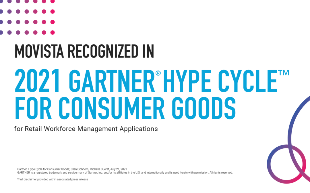 MOVISTA RECOGNIZED IN THE 2021 GARTNER HYPE CYCLE FOR CONSUMER GOODS