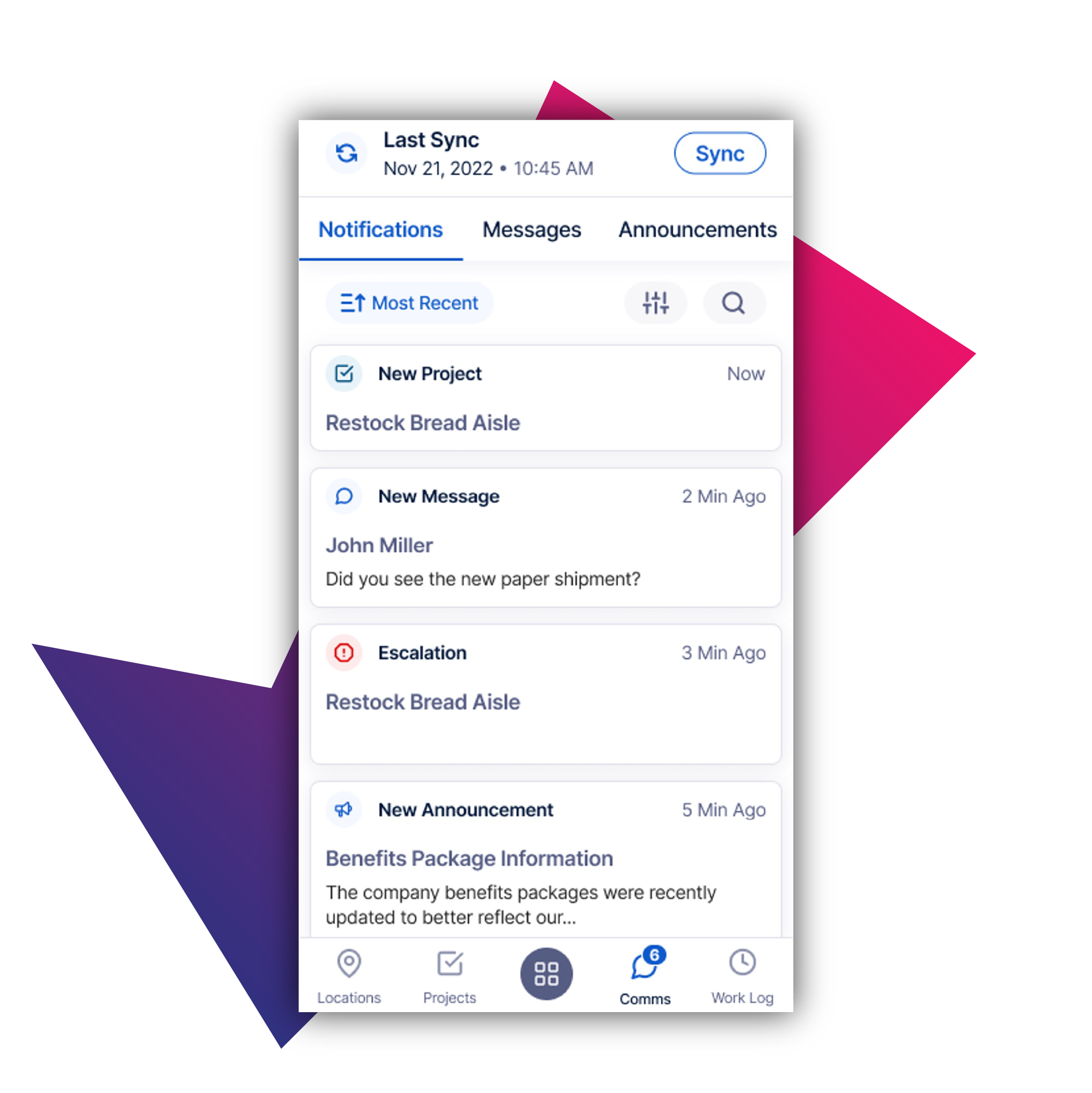 Retail execution platform - file sharing