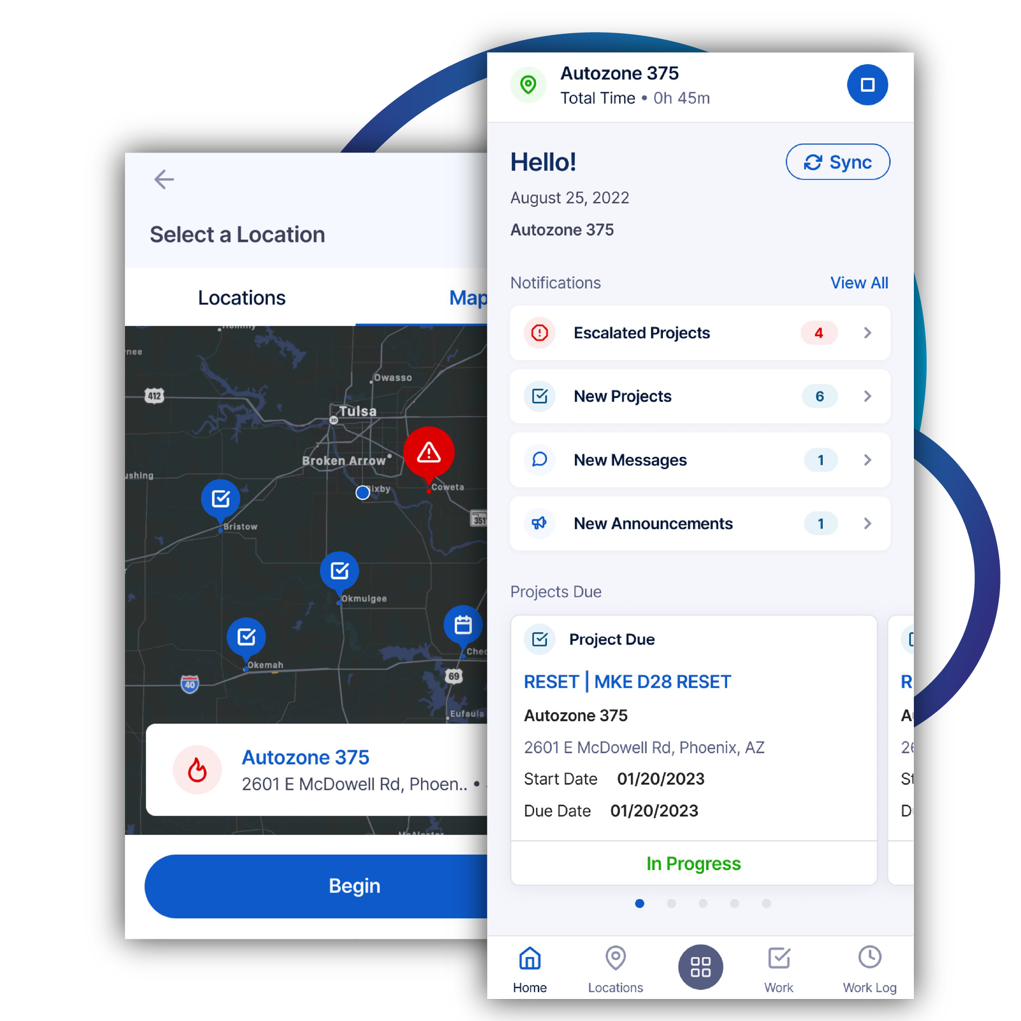 Retail execution platform - file sharing